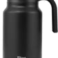 Tiken 51 Oz Thermal Coffee Carafe Double Wall Stainless Steel Insulated Coffee Server, 1.5Liter Beverage Pitcher (Matte Black)