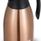 Tiken 51 Oz Thermal Coffee Carafe Stainless Steel Insulated Vacuum Coffee Pot 1.5 Liter (Copper)