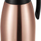 Tiken 68 Oz Thermal Coffee Carafe Stainless Steel Insulated Vacuum Coffee Pot 2 Liter (Copper)