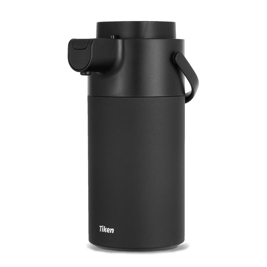 Tiken 135oz/4L Airpot Coffee Dispenser with Pump (Black)
