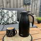 Tiken 68 Oz Thermal Coffee Carafe Stainless Steel Insulated Vacuum Coffee Pot 2 Liter (Black)